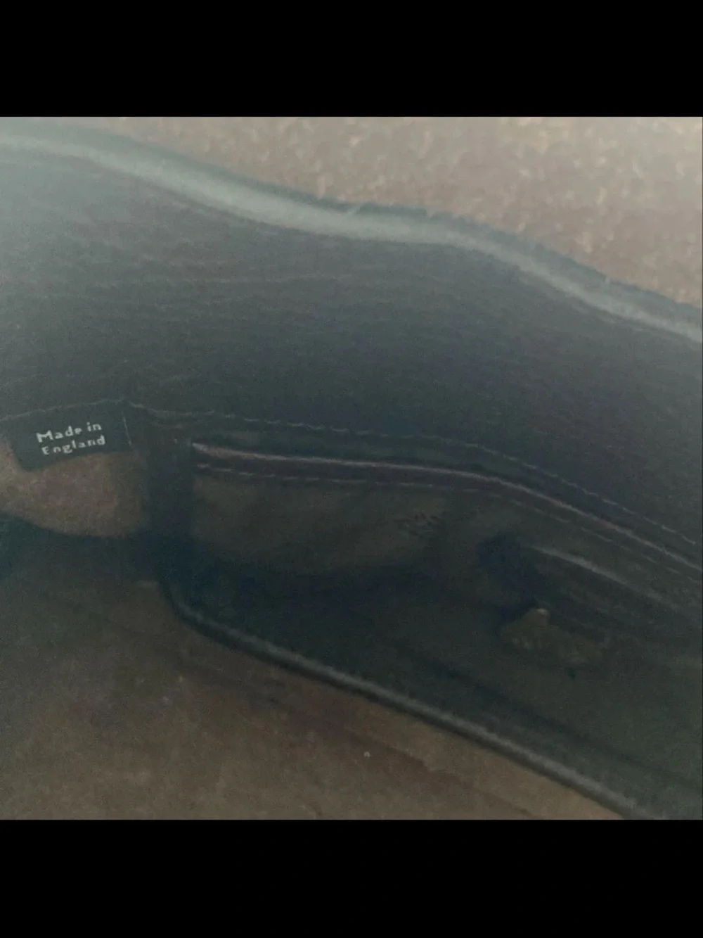 Mulberry structured leather